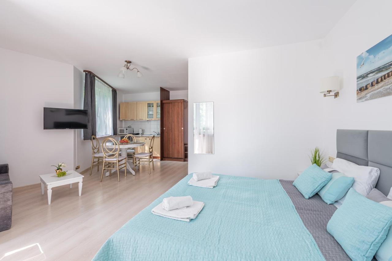 Apartament Z Balkonem Lazur 250M Od Morza Колобжег Экстерьер фото
